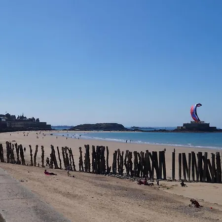 Appt Vue Mer, 20m Du Sillon, 300m D'intra Muros *